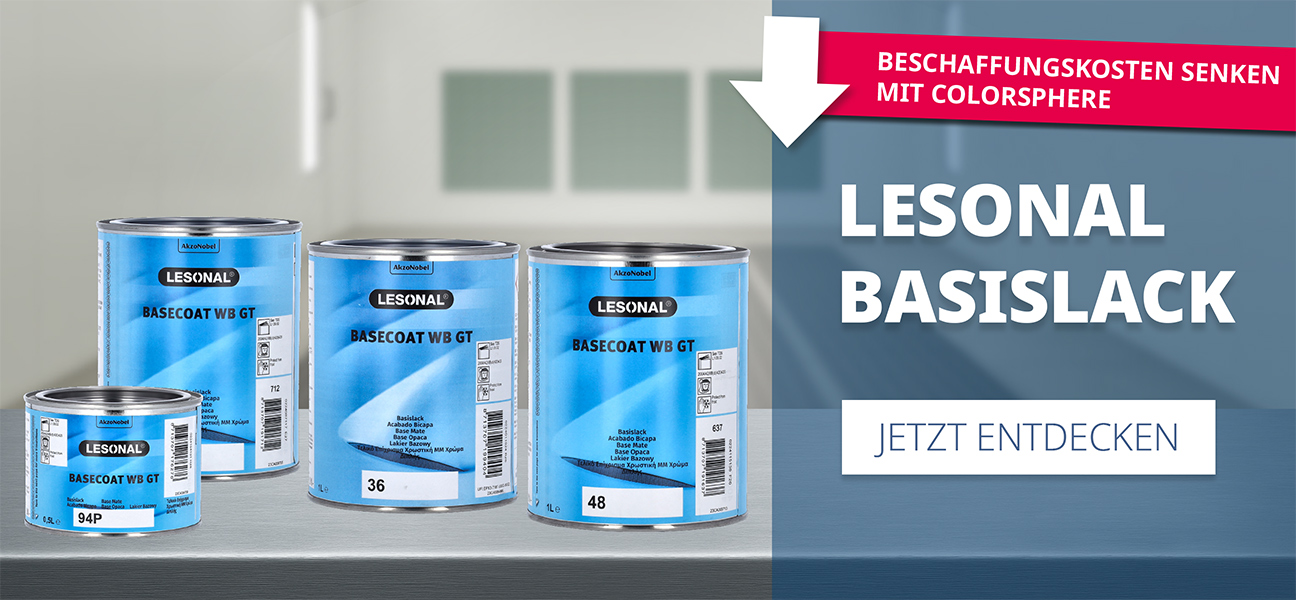 Jetzt sparen beim Lesonal Basecoat WB GT